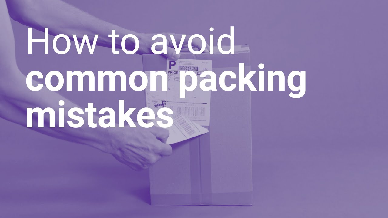 packing mistakes